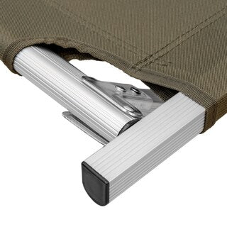 Łóżko polowe składane Mil-Tec US Style Olive - 190 x 65 cm