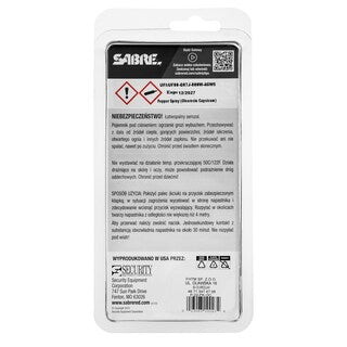 Gaz pieprzowy Sabre Red Stream Pink 22 ml - strumień