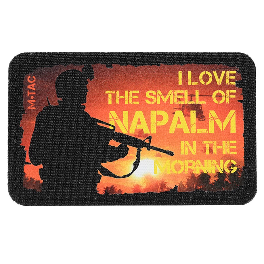 Naszywka M-Tac Smell Of Napalm - Black
