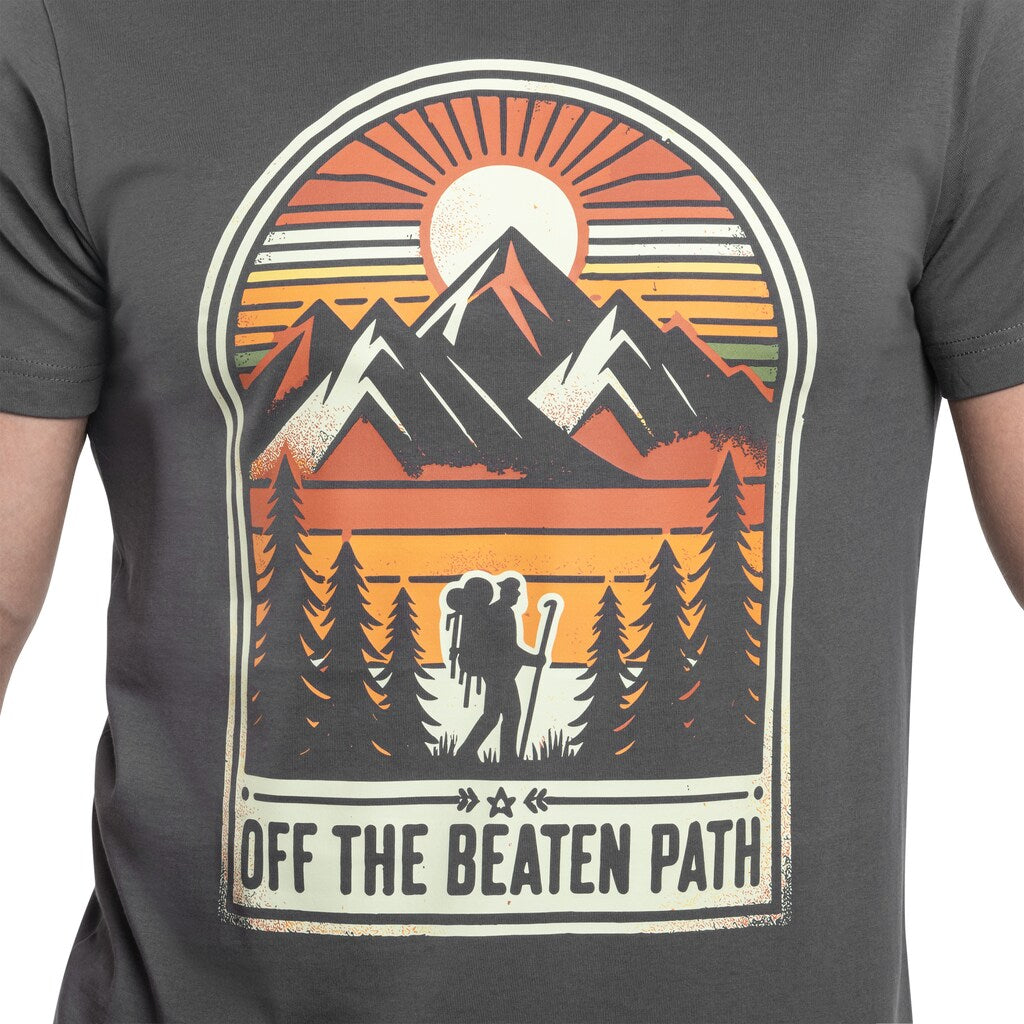 Koszulka T-shirt Voyovnik Off The Beaten Path - Szara