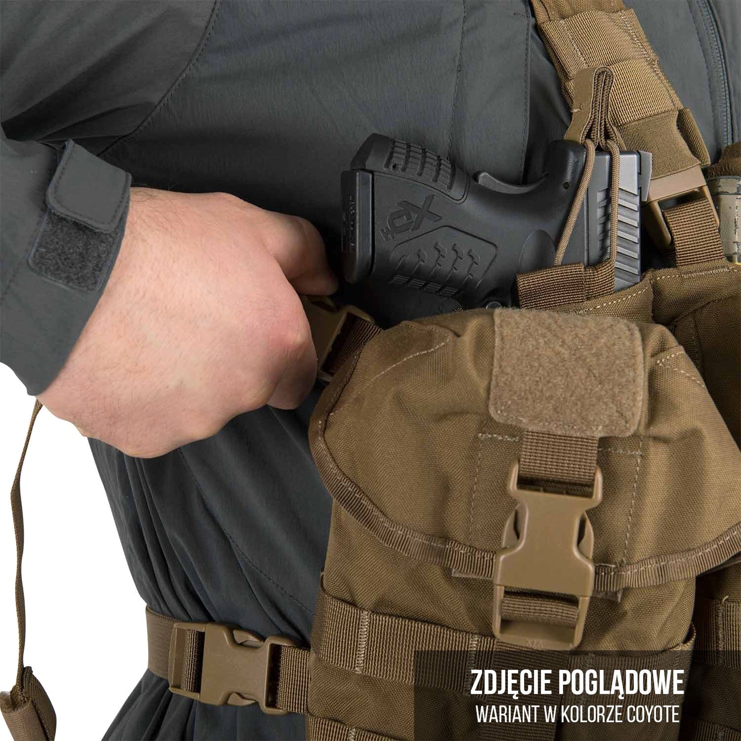 Kamizelka taktyczna Helikon Guardian Chest Rig - Shadow Grey