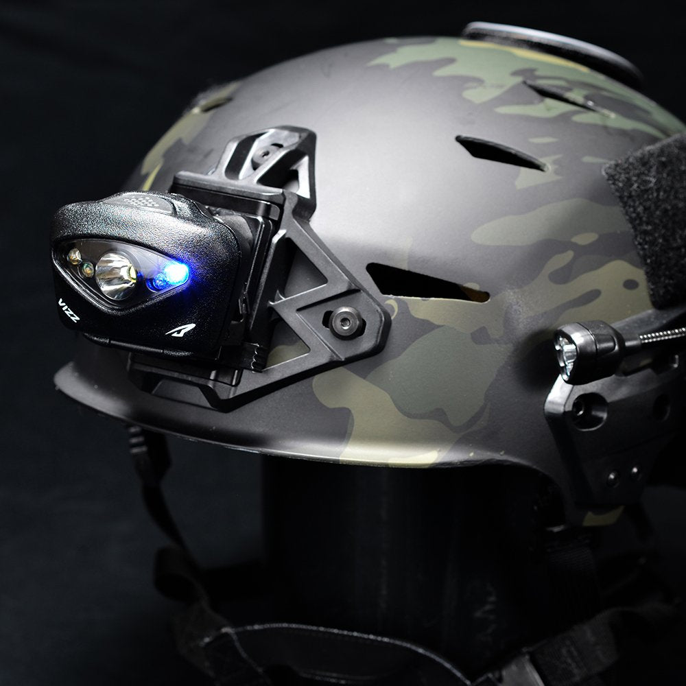 Latarka czołowa Princeton Tec VIZZ TAC MPLS - Tan/MultiCam - 350 lumenów