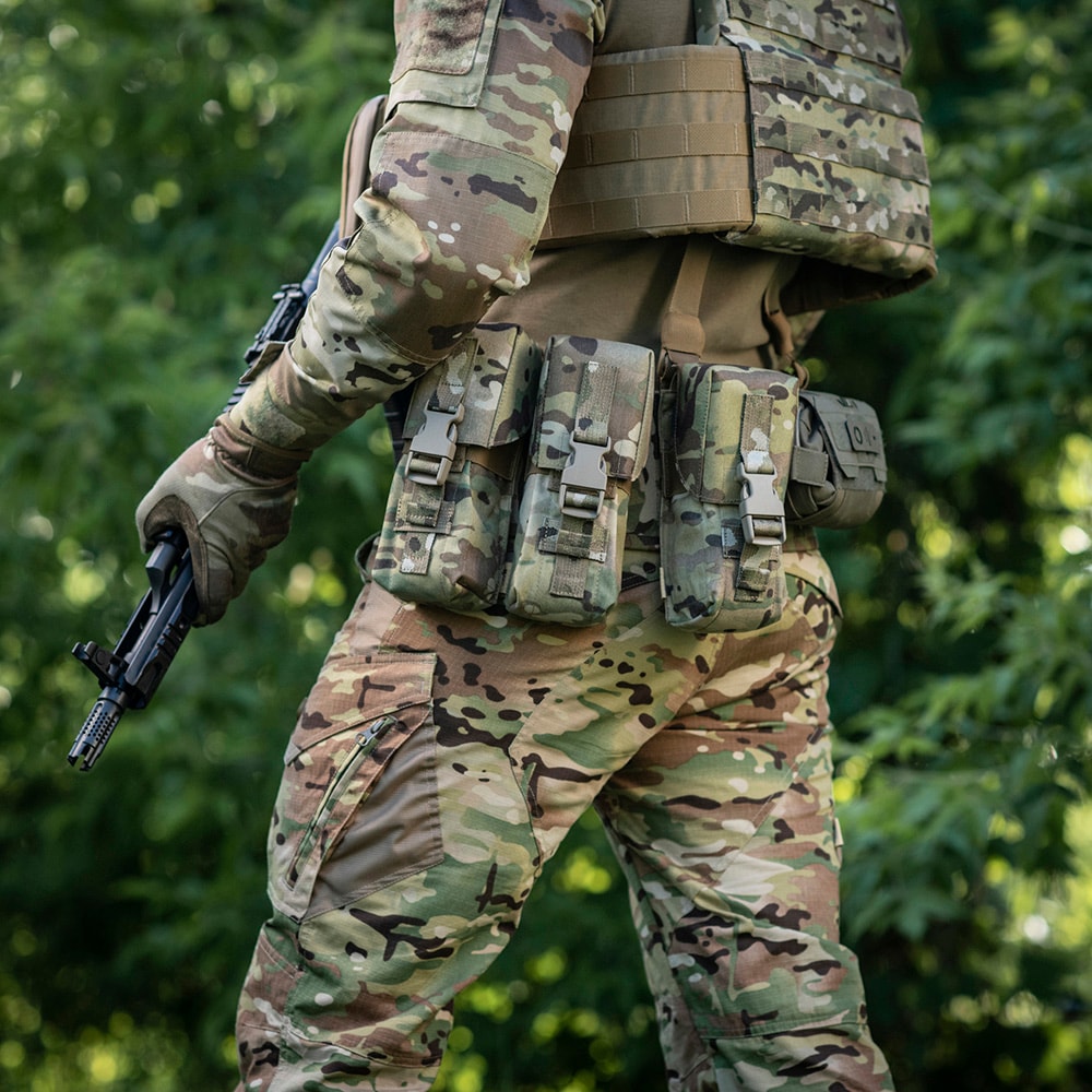 Ładownica Fastex M-Tac na 2 magazynki karabinowe - MultiCam
