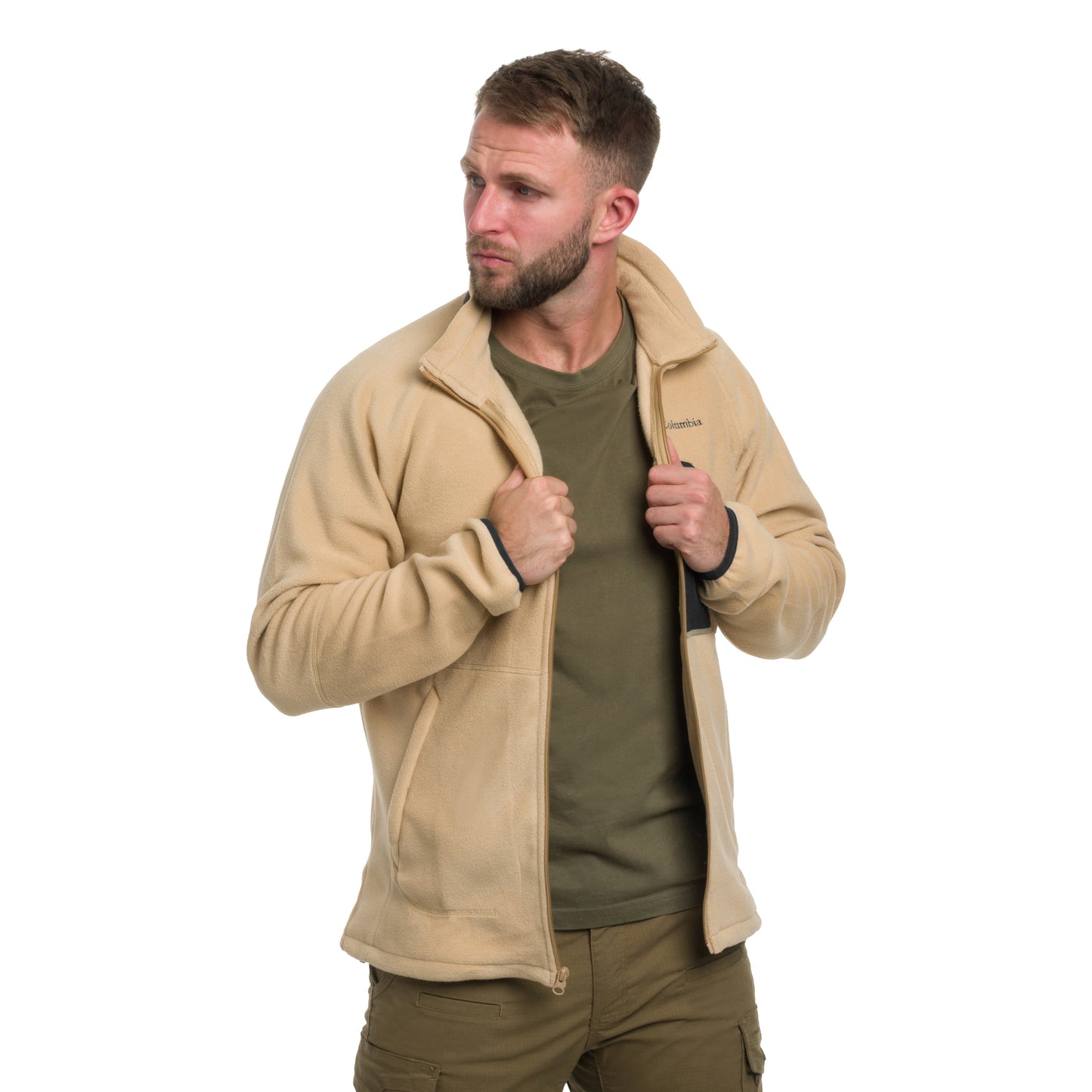 Polar Columbia Rapid Expedition II Full Zip Fleece - Canoe/Shark