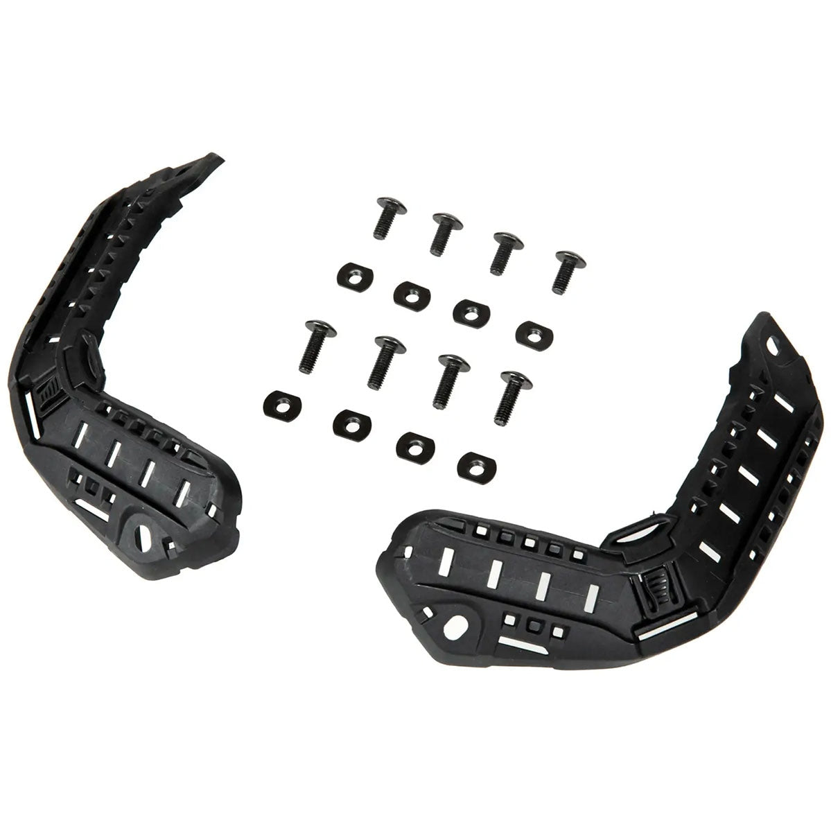 Zestaw szyn montażowych GFC Tactical do hełmów typu Super High Cut - Black