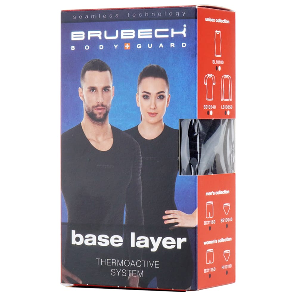 Bokserki termoaktywne Brubeck Base Layer - Grafitowe