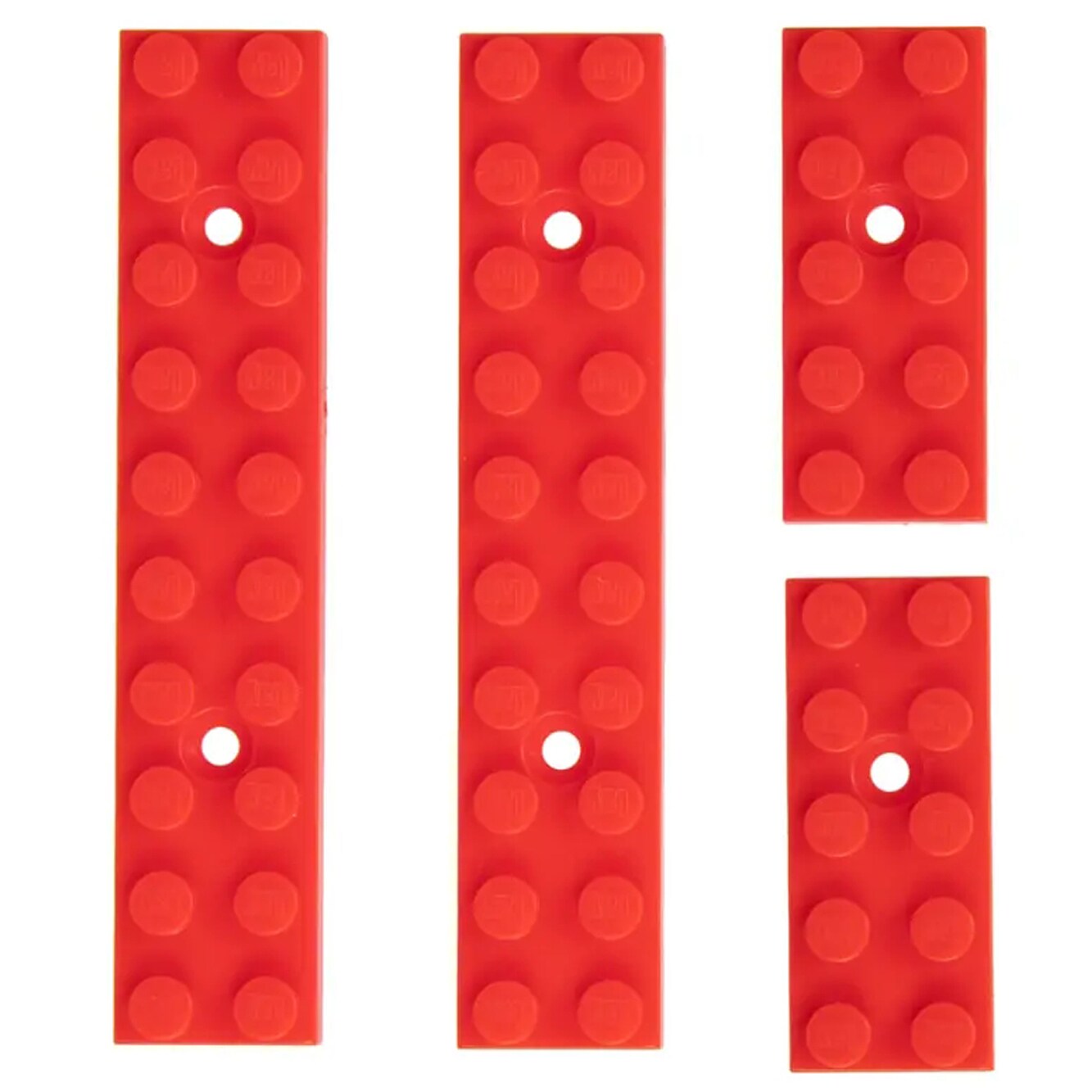 Osłony szyn M-LOK F-Factory klocki 4 szt. - Red