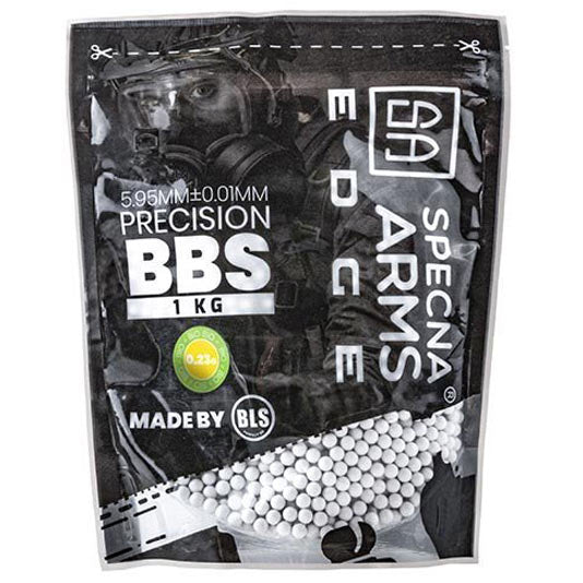 Kulki ASG biodegradowalne Specna Arms EDGE 0,23g 1kg - biały