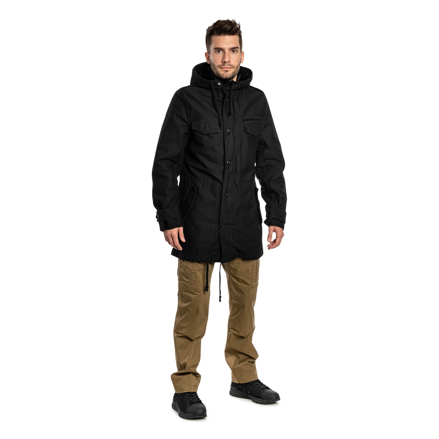 Kurtka Brandit BW Parka Heavy - Black