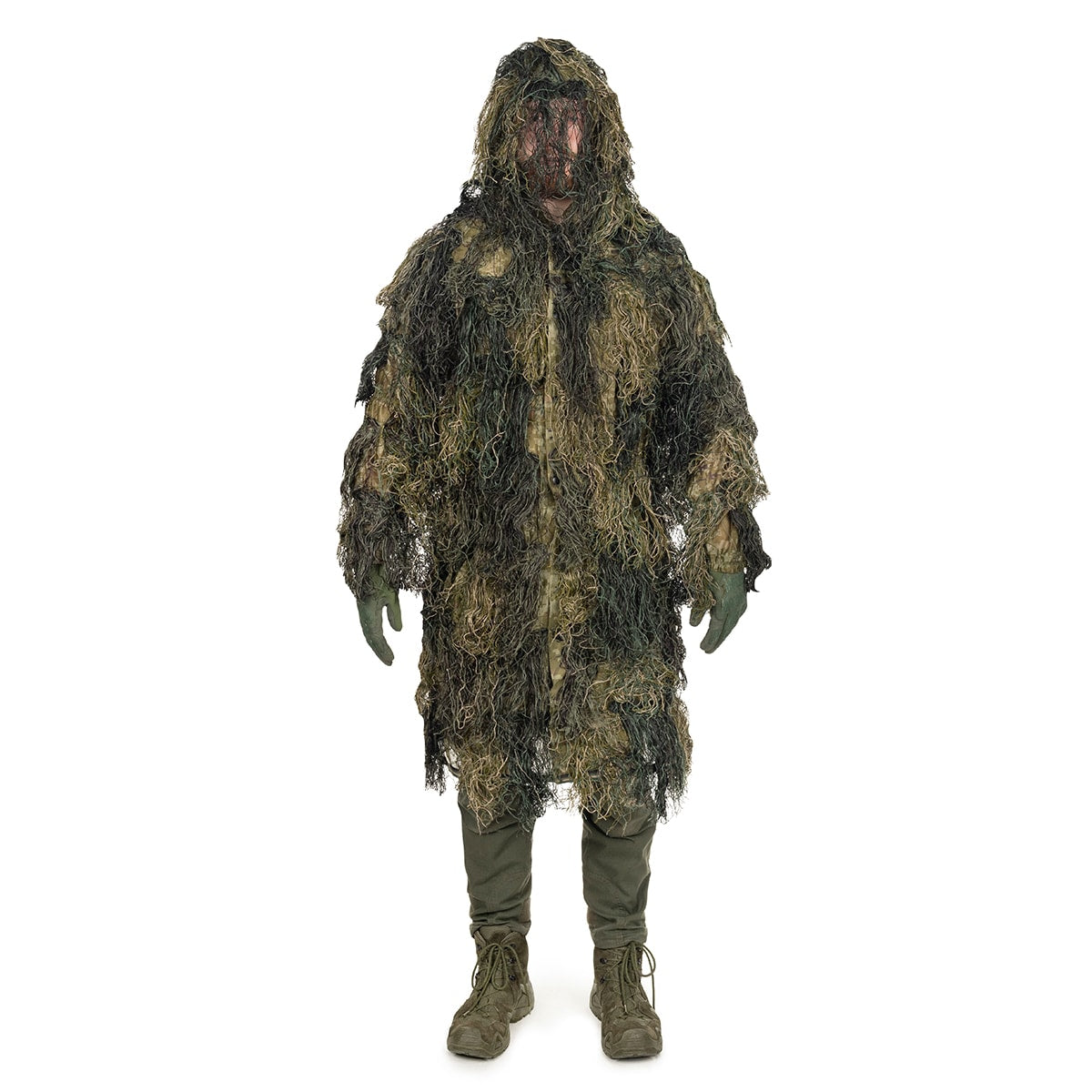 Strój maskujący Mil-Tec Parka Ghillie Anti Fire - Woodland