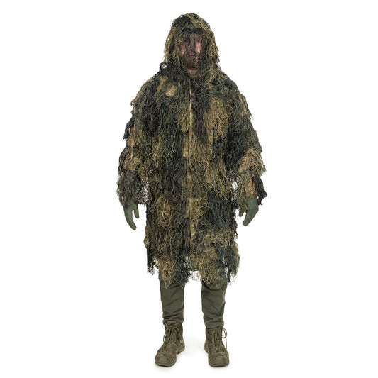 Strój maskujący Mil-Tec Parka Ghillie Anti Fire - Woodland