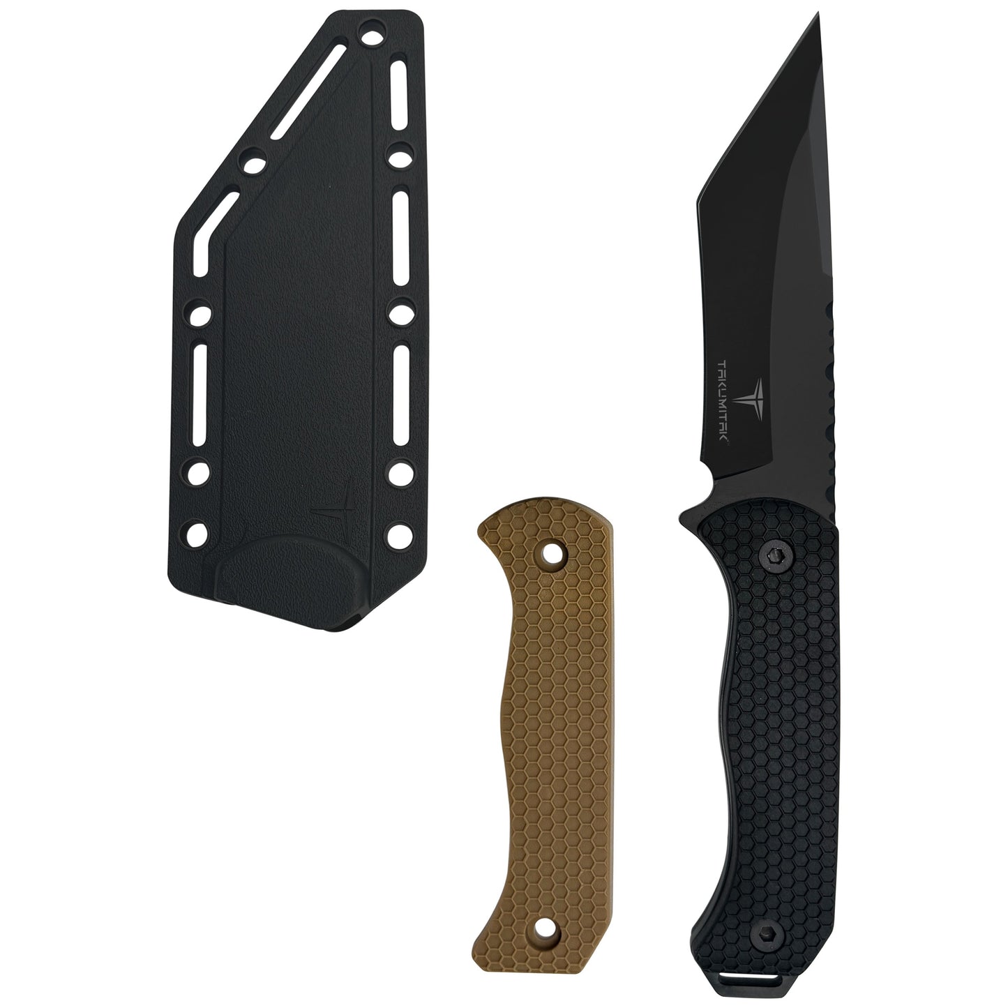 Nóż Takumitak Scalpel - Black/Coyote Brown