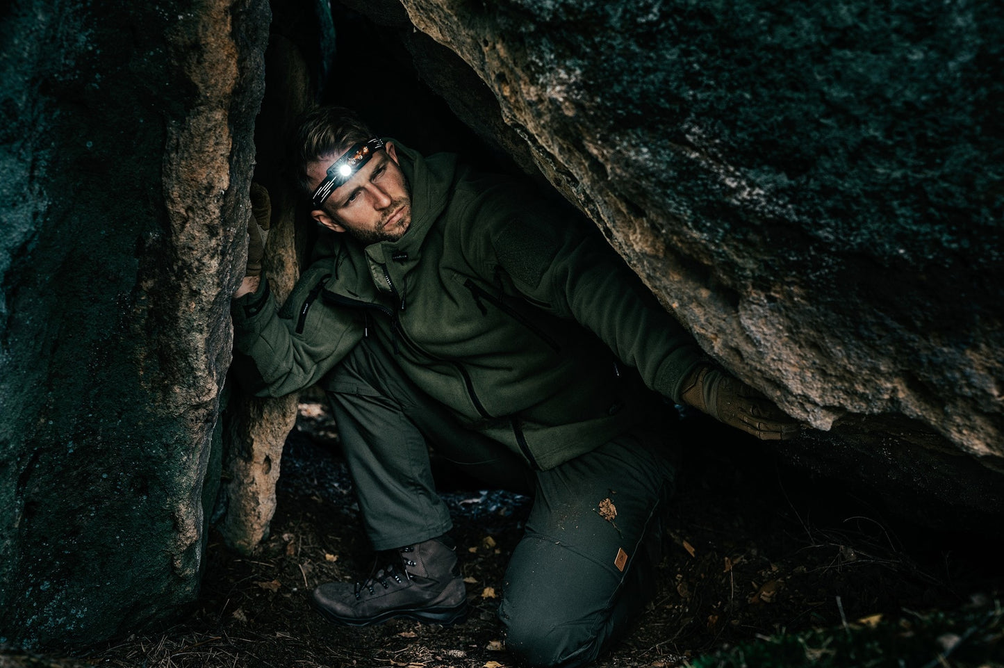 Spodnie Helikon Woodsman - Taiga Green