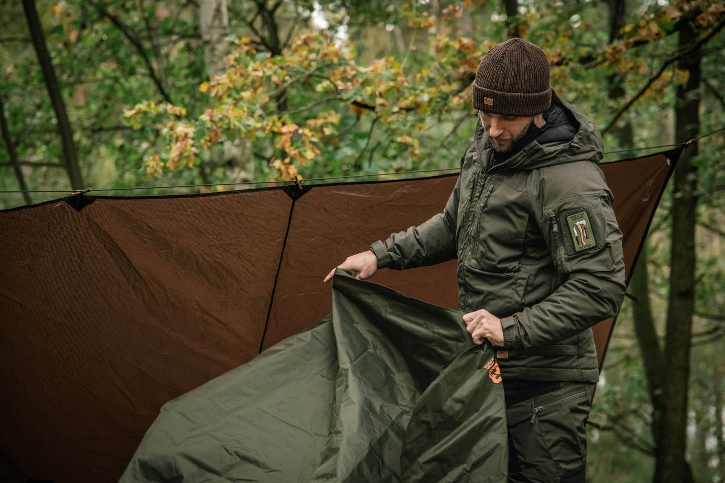 Materac jednoosobowy Badger Outdoor 188 x 58 cm - Olive
