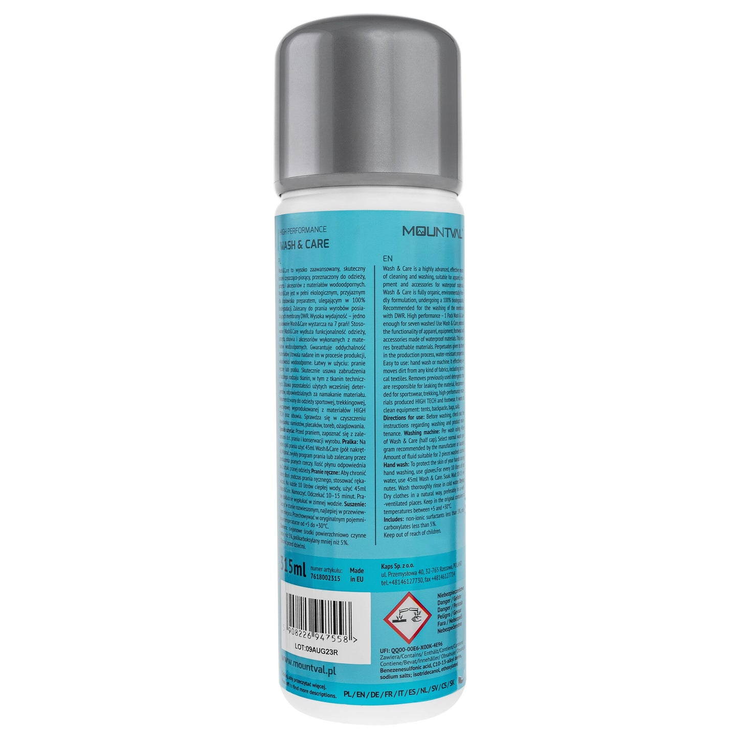 Płyn Mountval Wash & Care do prania 315 ml
