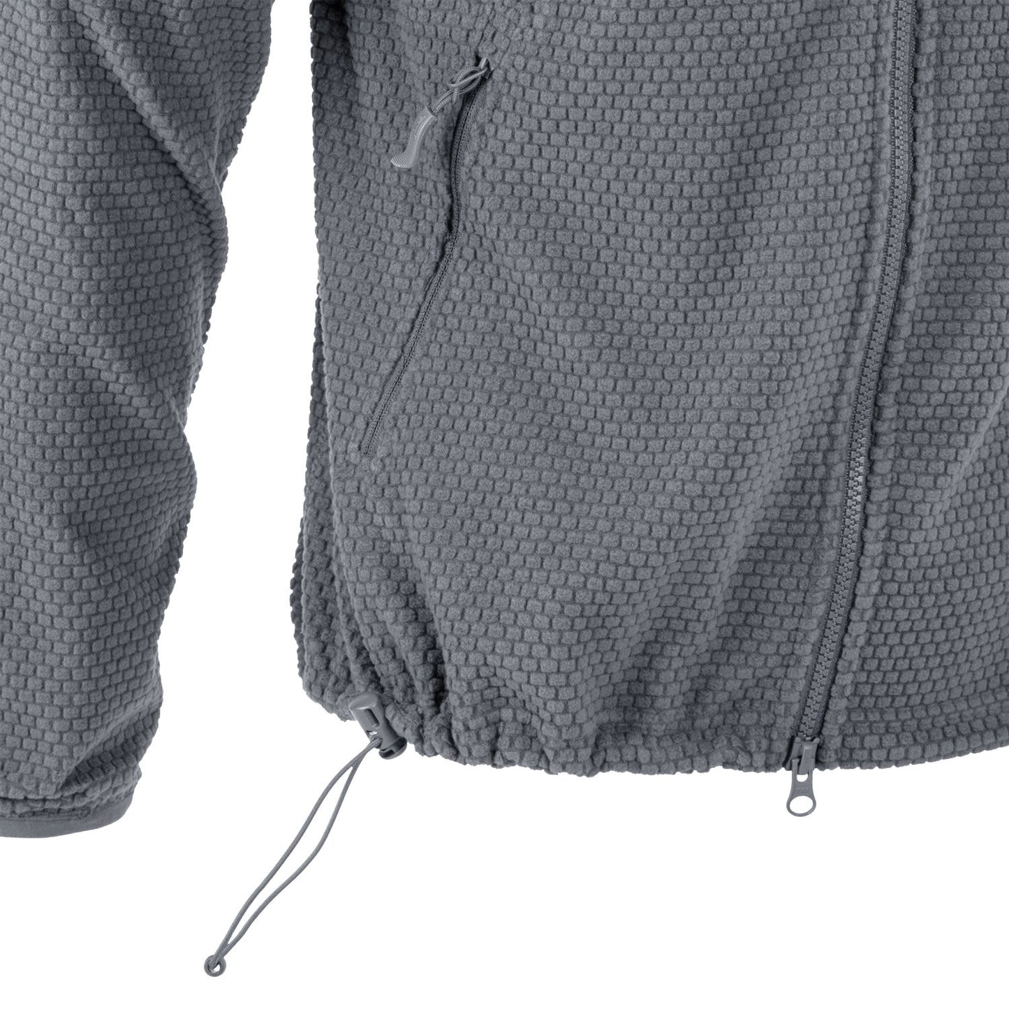 Polar Helikon Alpha Hoodie Grid Fleece - Shadow Grey