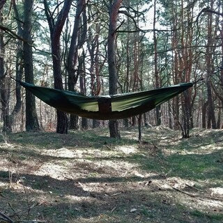 Hamak ultralekki TigerWood Ważka V2 Long Green