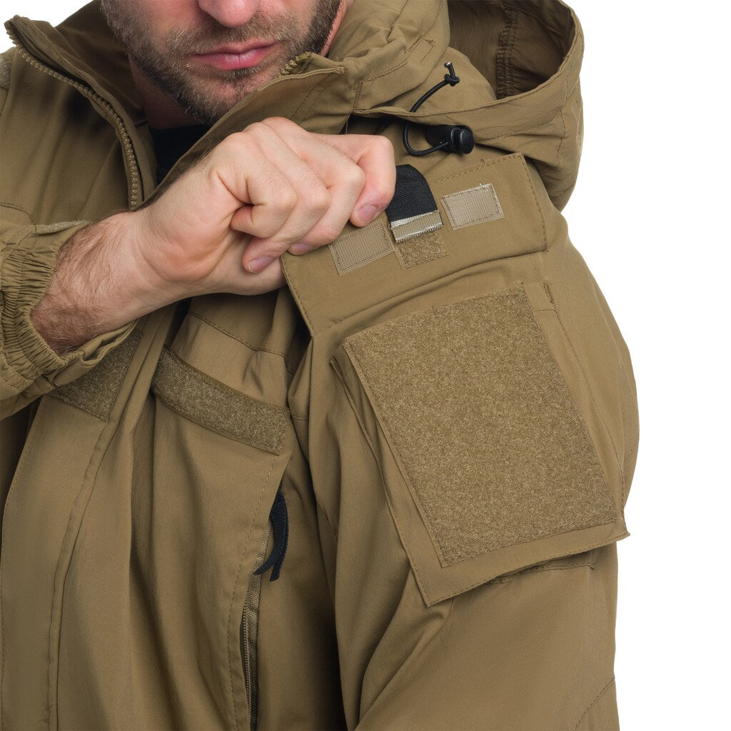 Kurtka MFH US Softshell Level 5 - Coyote