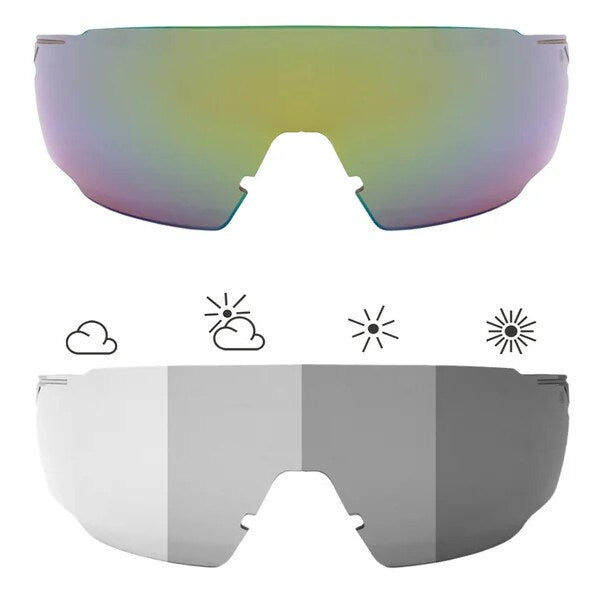 Okulary przeciwsłoneczne Bushnell Falcon - Yellow/Photochromic/Brown-Green Mirror