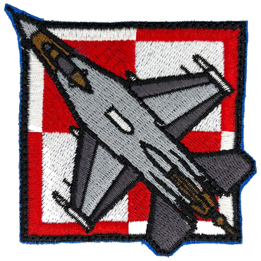 Naszywka Szachownica F-16 80 x 80 mm