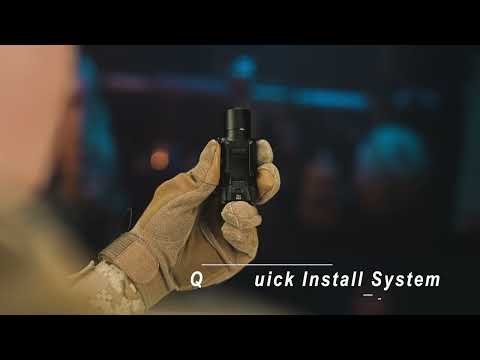 Latarka laserowa na broń Olight LEP Valkyrie Turbo Desert Tan - 250 lumenów