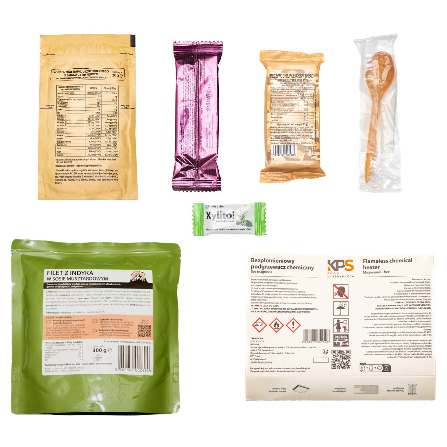 Racja żywnościowa Maverick Food Midi Filet z indyka w sosie musztardowym - 380 g