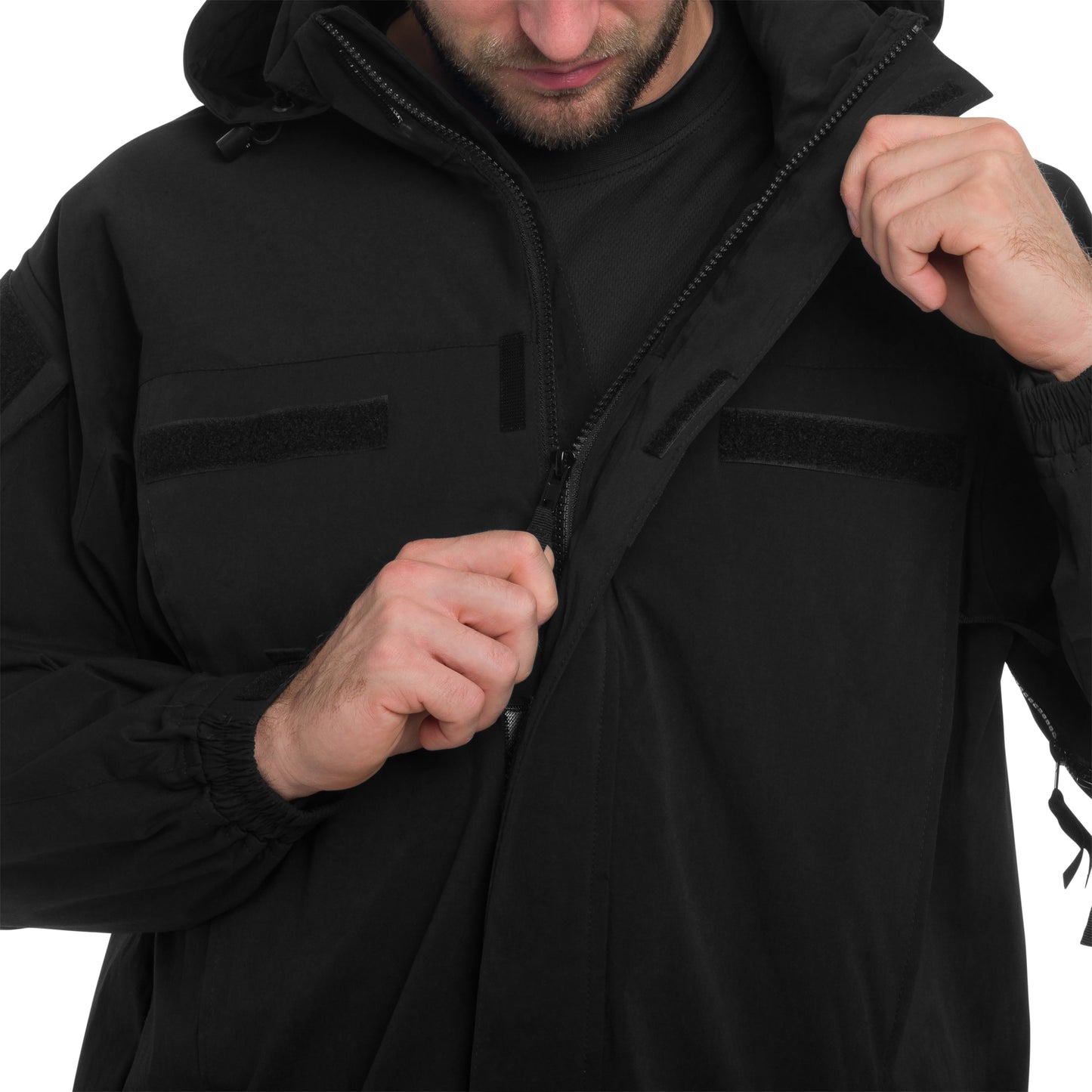 Kurtka MFH US Softshell Level 5 - Black