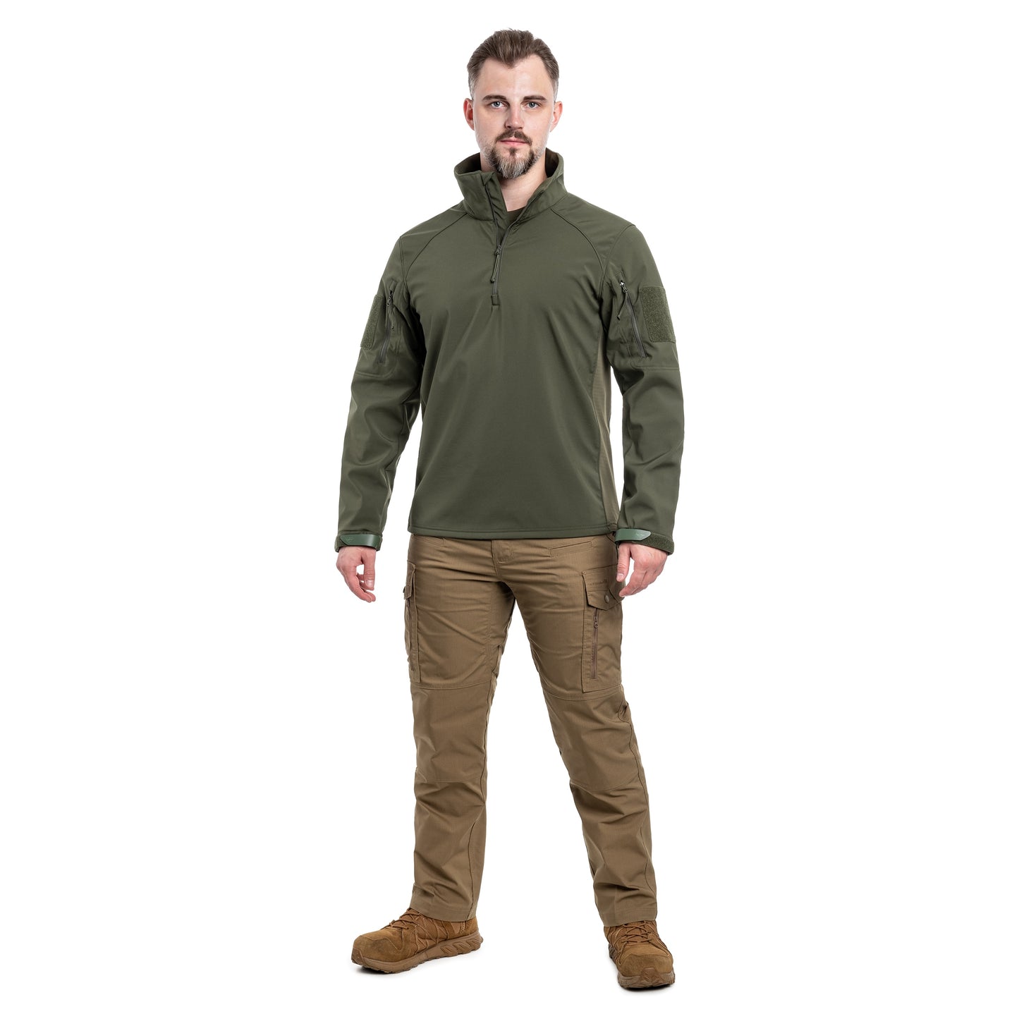 Kurtka Condor Patrol 1/4 Zip Softshell - Olive Drab
