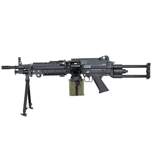 Karabin maszynowy AEG Specna Arms SA-F249 Para Flex Gate X-ASR - Black