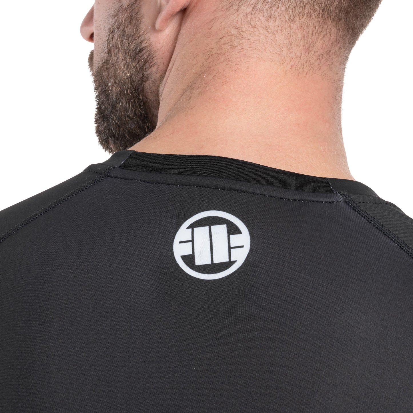 Koszulka termoaktywna Pitbull LongSleeve Rashguard ADCC - Black