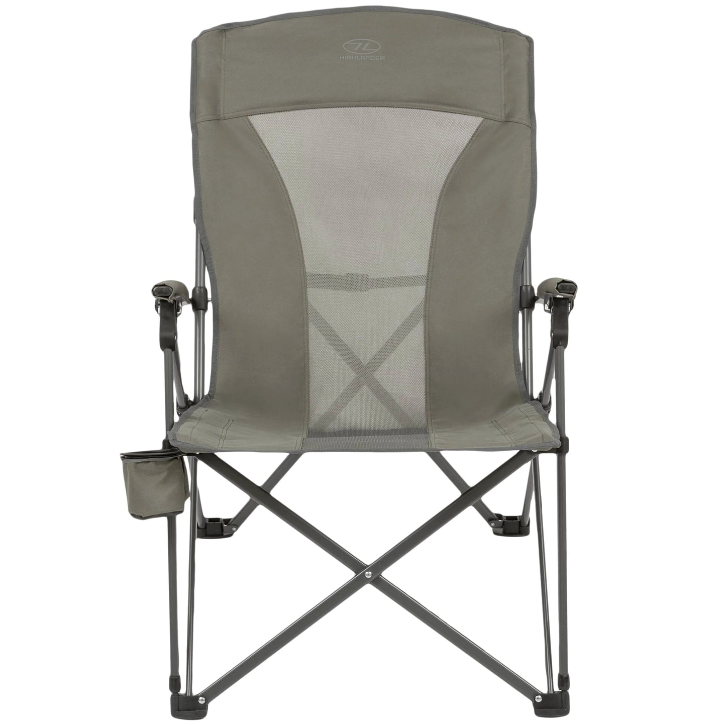 Krzesło turystyczne Highlander Belvenie Recliner - Charcoal