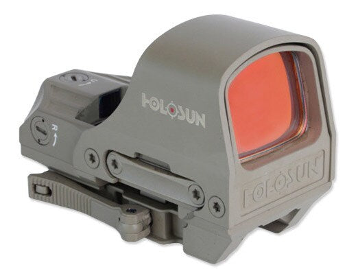 Kolimator Holosun HS510C Open Reflex Multi Reticle Solar Panel - FDE