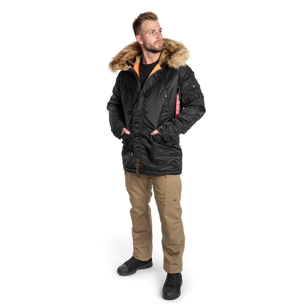Kurtka Alpha Industries N3B VF 59 Fitted - Black