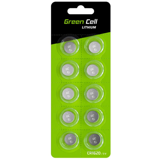 Bateria litowa Green Cell CR1620 3V 70mAh - 10 szt.