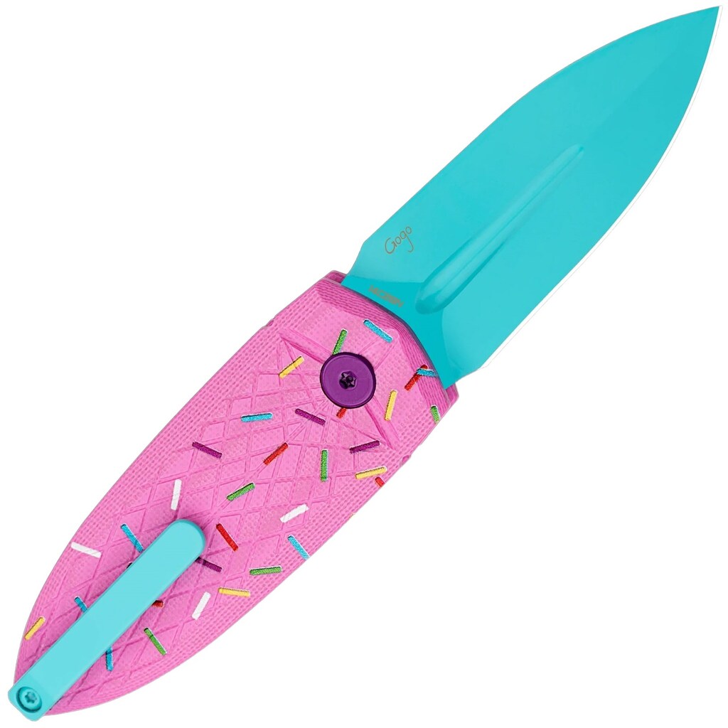 Nóż składany Bestech Knives QUQU G10 - Pink Sprinkle