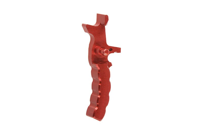 Język spustowy Retro Arms CNC typ F do replik M4/M16 - czerwony
