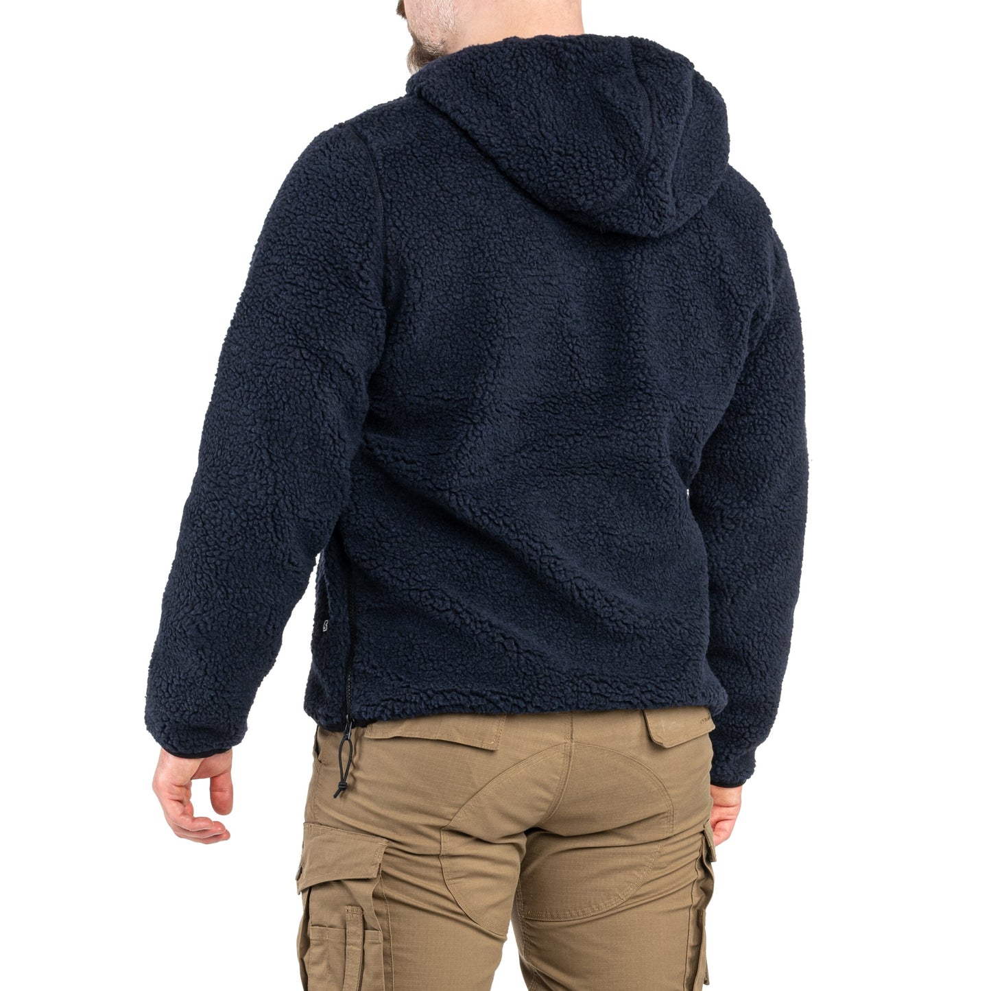 Polar Brandit Teddyfleece Worker Pullover - Navy