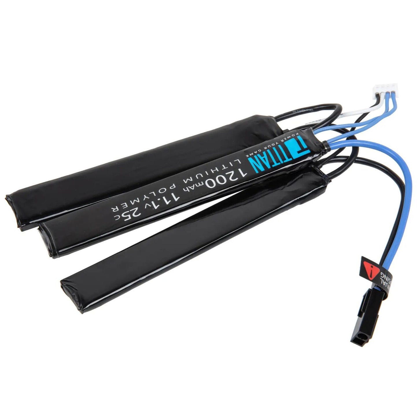 Akumulator ASG Titan Li-Po 11,1V 25C 1200 mAh 3-modułowy - Tamiya
