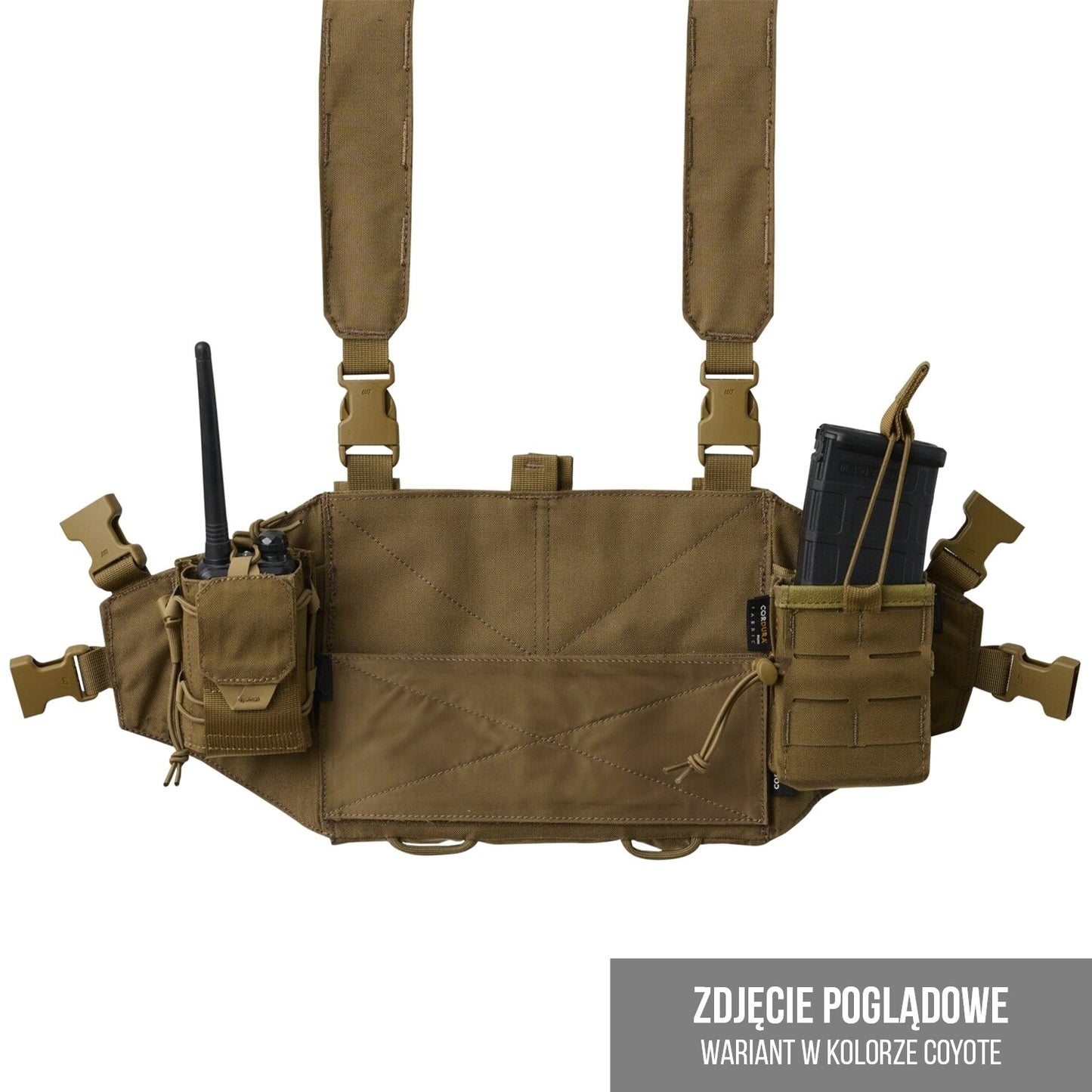 Kamizelka taktyczna Helikon Chicom Chest Rig - Woodland