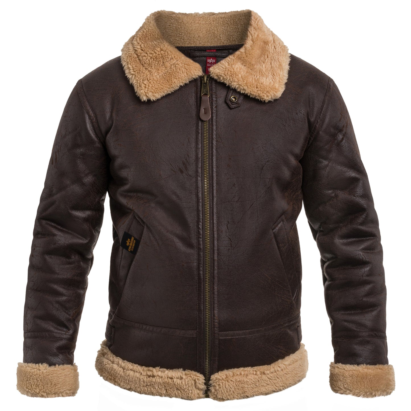 Kurtka Alpha Industires B3 FL - Vintage Brown