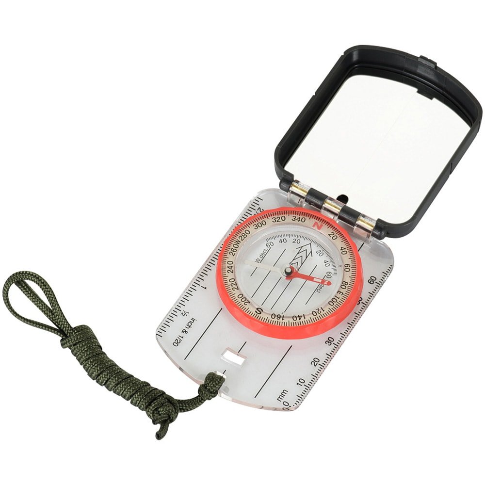 Kompas mapowy M-Tac z lusterkiem - Small