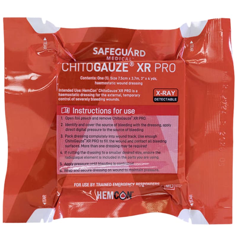 Opatrunek hemostatyczny Boxmet Medical Chitogauze XR PRO
