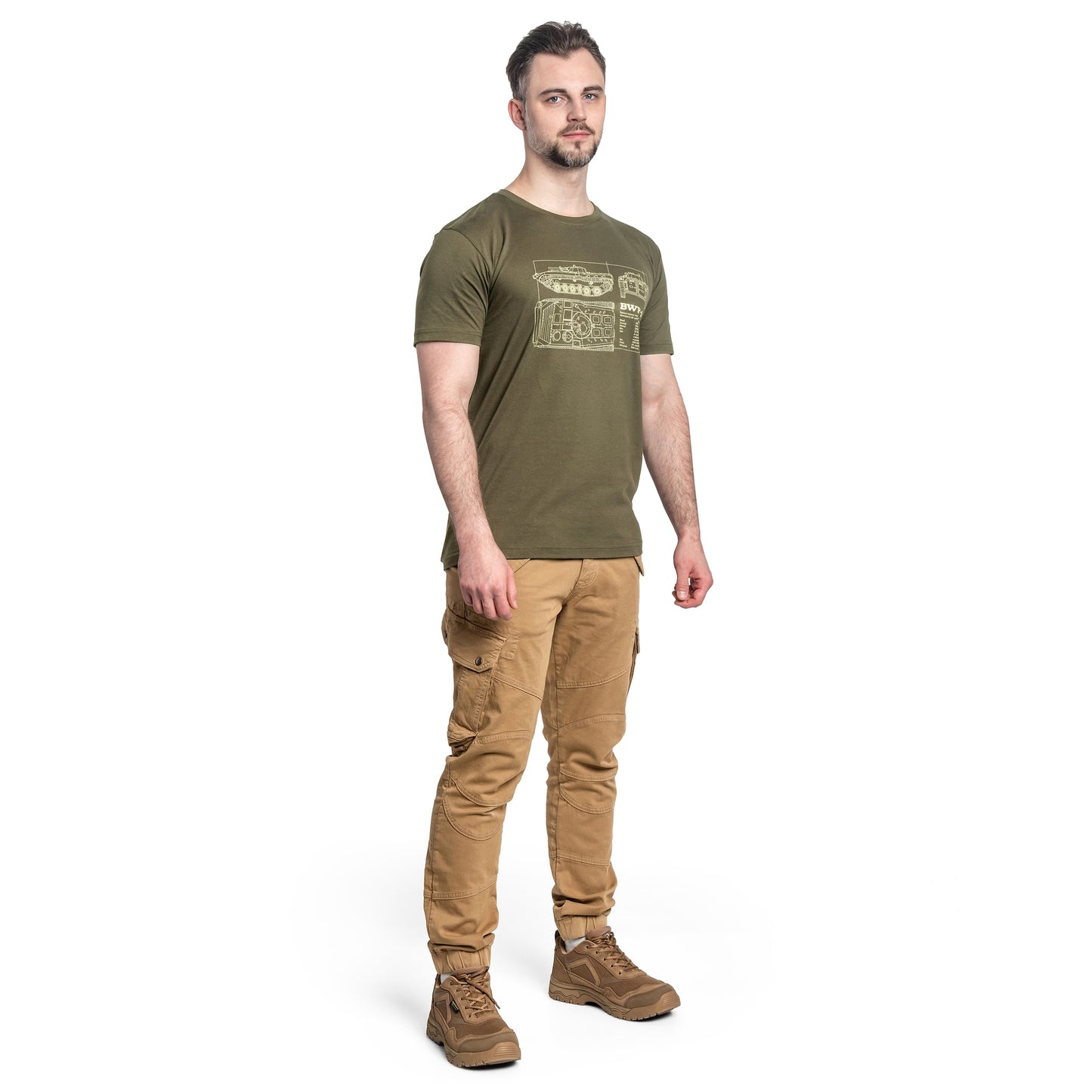 Koszulka T-shirt BWP-1 - Olive