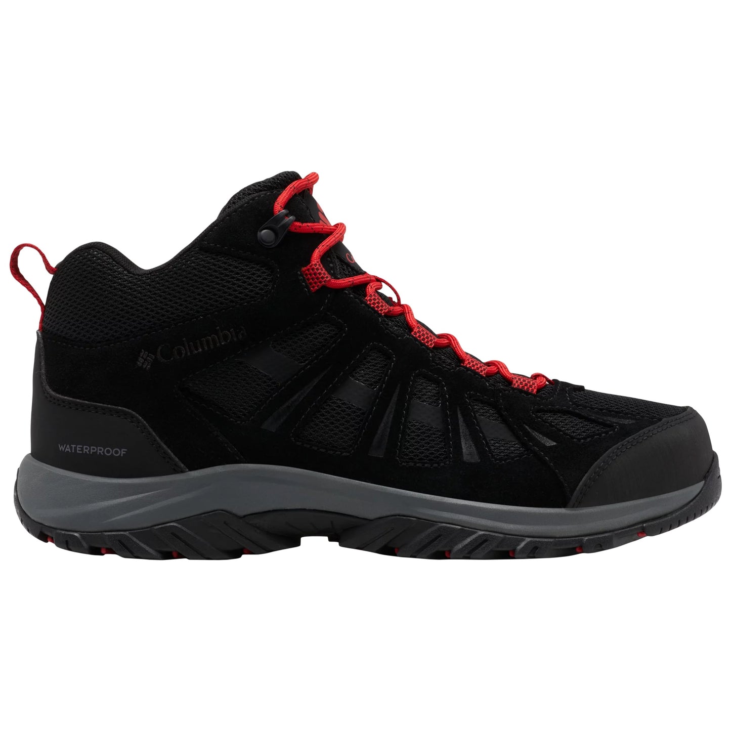Buty Columbia Redmond III Mid Waterproof - Black/Mountain Red