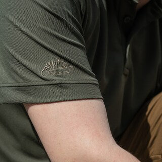 Koszulka termoaktywna Polo Helikon UTL TopCool - Olive Green