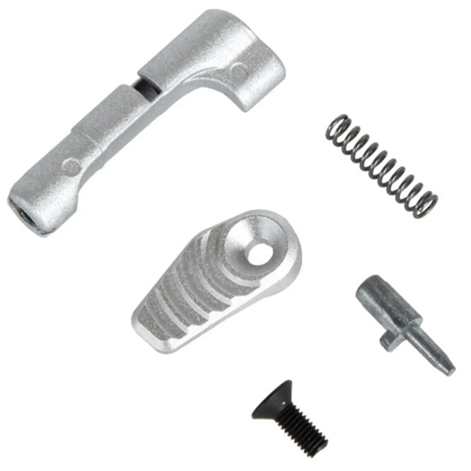Powiększony zwalniacz magazynka Master Mods do replik Hi-Capa - Silver