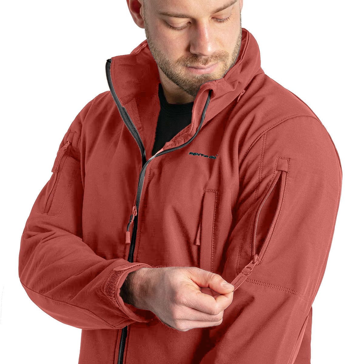 Kurtka Pentagon Artaxes Escape - Maroon Red