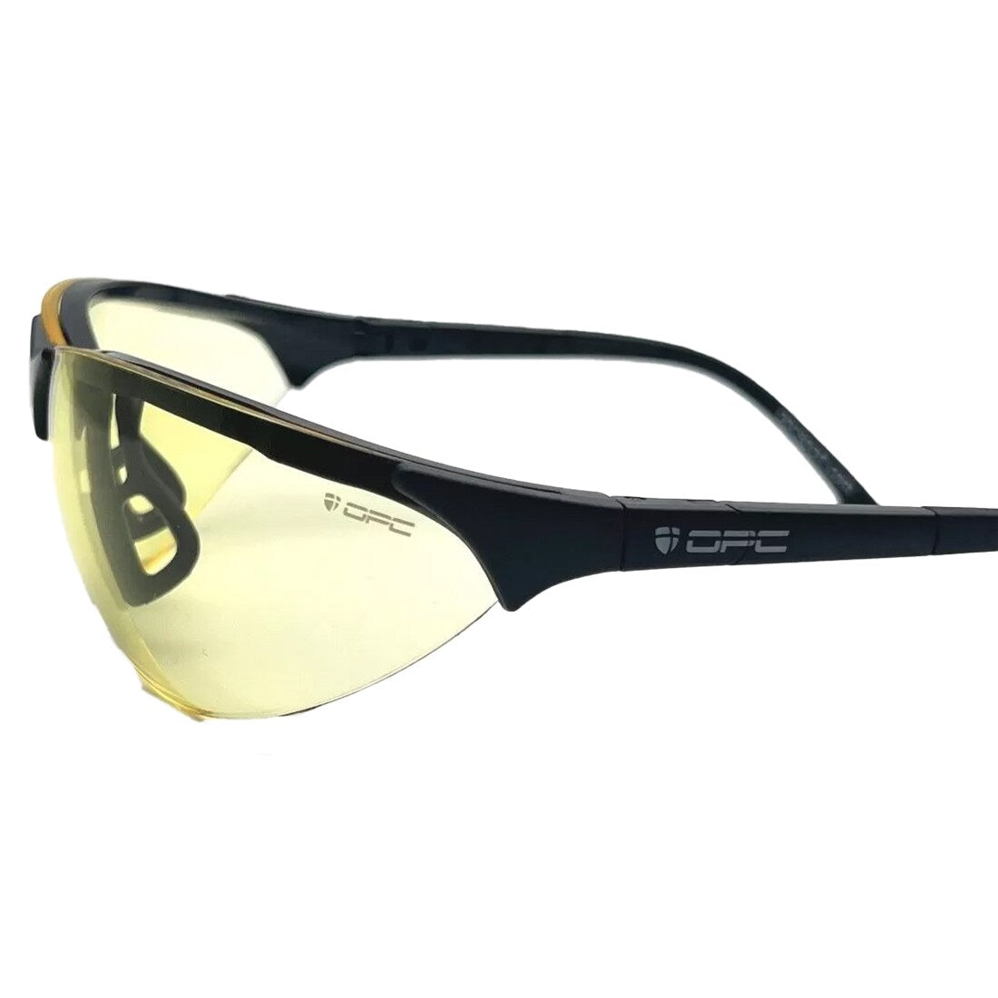 Okulary taktyczne OPC Tactical Hawk - Matt Black/Yellow