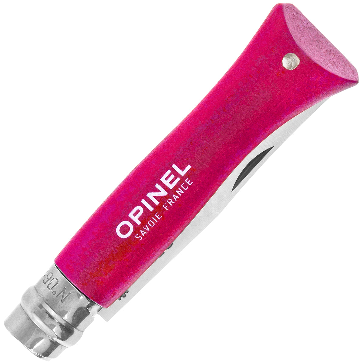 Nóż składany Opinel No.6 Colorama Inox - Strawberry