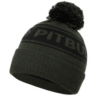 Czapka zimowa Pitbull Vermel - Olive/Black
